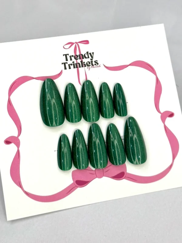 Cat-Eye AL-TTBK-0013 press-on nails | Trendy Trinkets