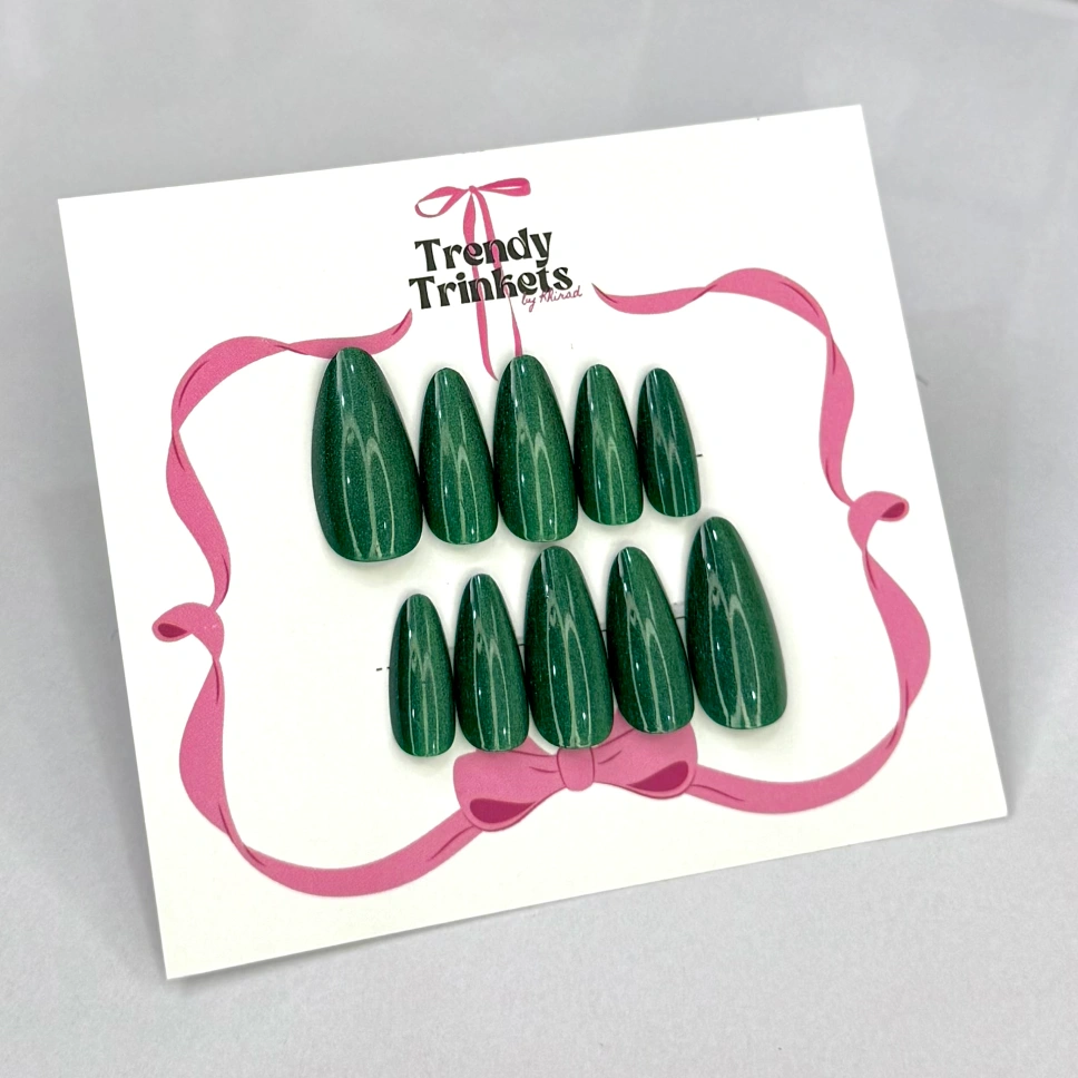 Cat-Eye AL-TTBK-0013 press-on nails | Trendy Trinkets