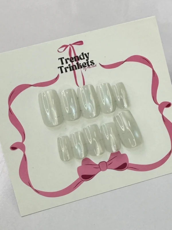 Cat-Eye LSQ-TTBK-0006 press-on nails | Trendy Trinkets