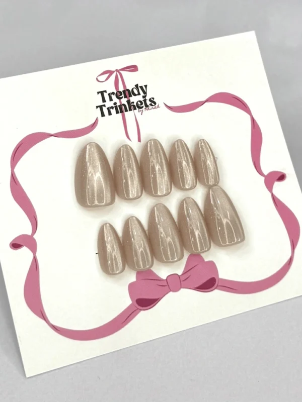 Cat-Eye MAL-TTBK-0001 press-on nails | Trendy Trinkets