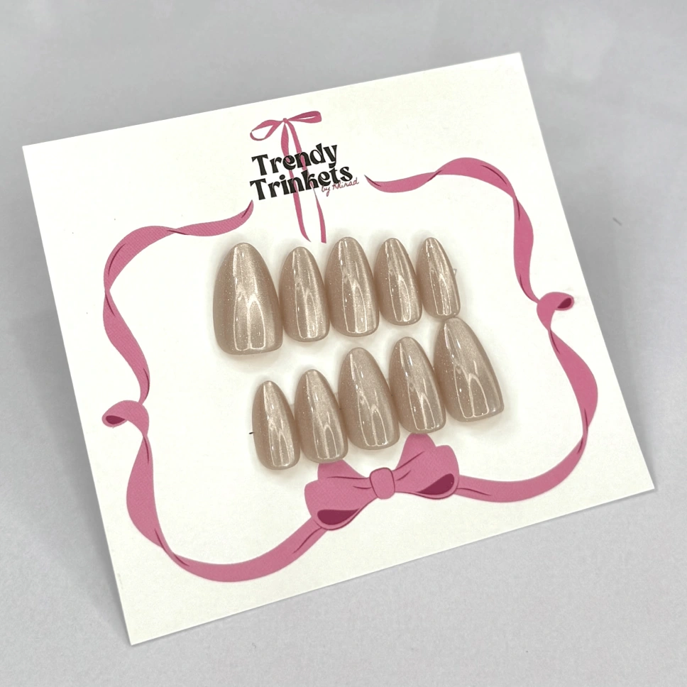 Cat-Eye MAL-TTBK-0001 press-on nails | Trendy Trinkets