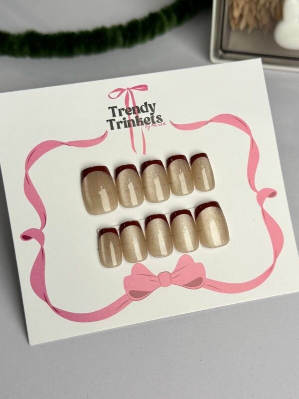 Cat-Eye TTBK-0002 press-on nails | Trendy Trinkets
