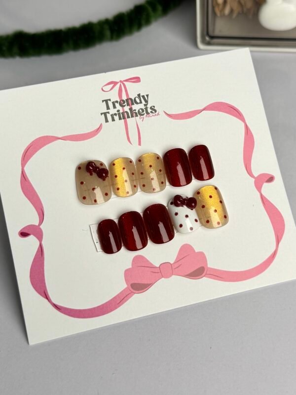 Cat-Eye TTBK-0003 press-on nails | Trendy Trinkets