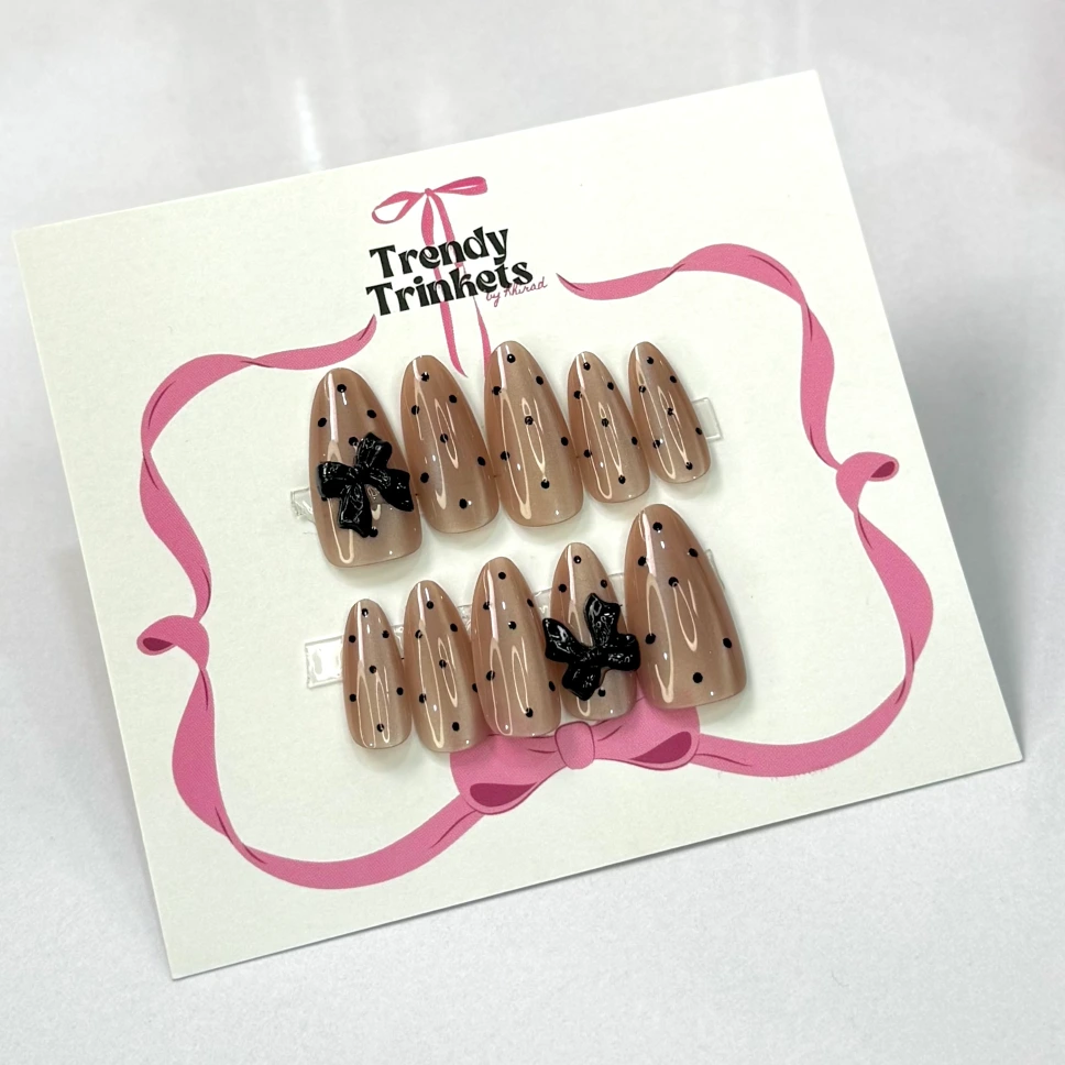 Cat-Eye TTBK-0007 press-on nails | Trendy Trinkets