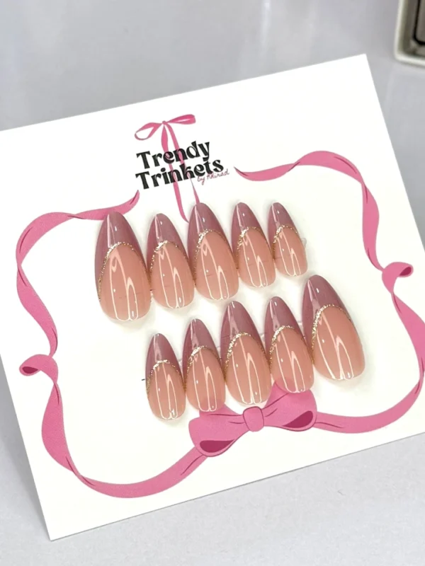 Cat-Eye TTBK-0008 press-on nails | Trendy Trinkets
