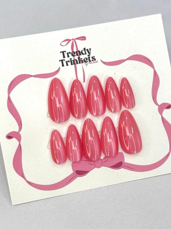 Cat-Eye AL-TTBK-0001 press-on nails | Trendy Trinkets