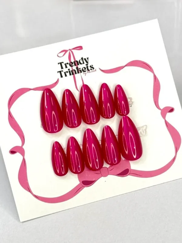 Cat-Eye AL-TTBK-0003 press-on nails | Trendy Trinkets