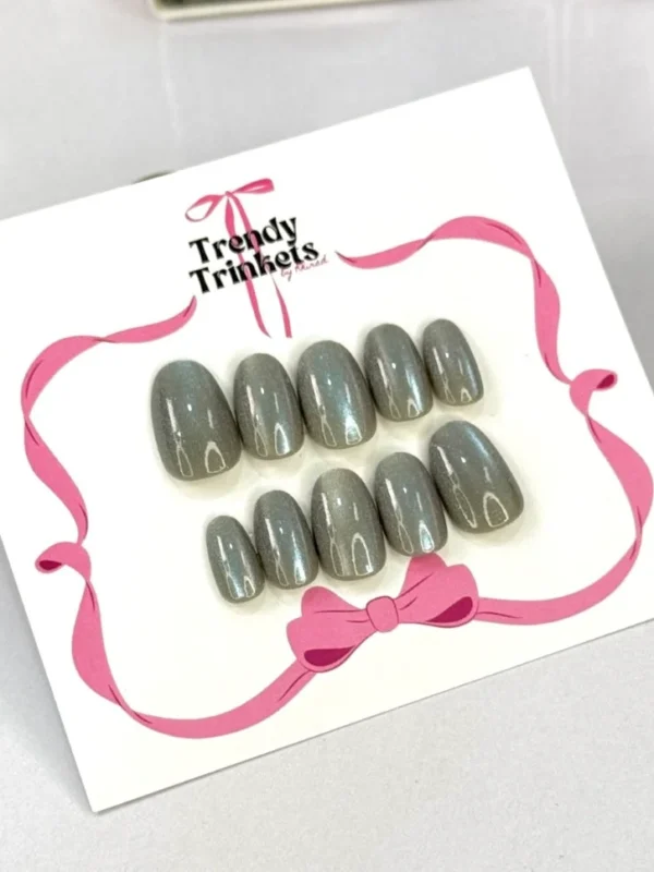 Cat-Eye OSQ-TTBK-0001 press-on nails | Trendy Trinkets