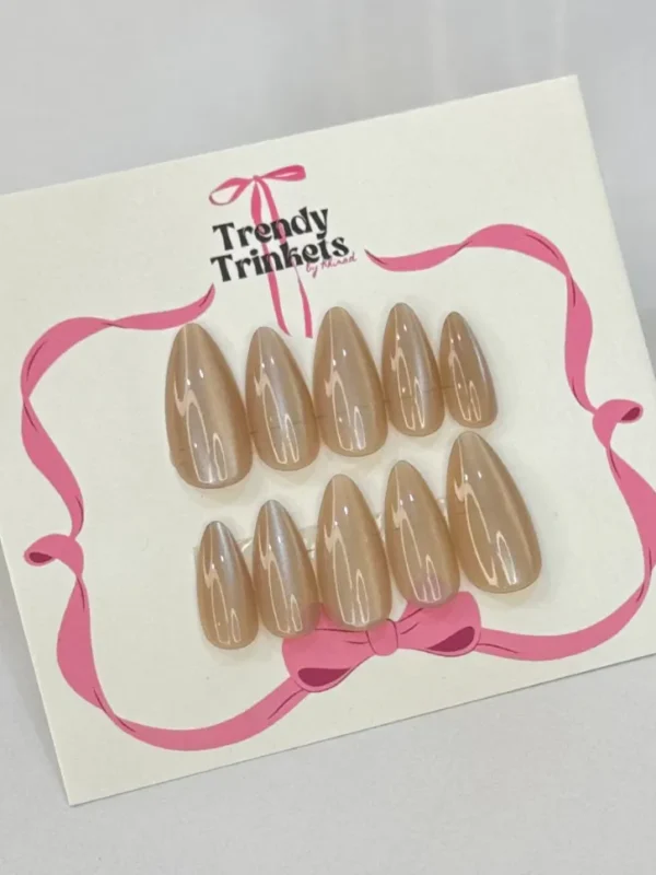 Cat-Eye AL-TTBK-0005 press-on nails | Trendy Trinkets
