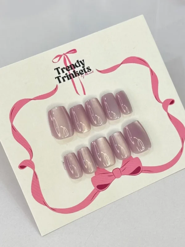 Cat-Eye MSQ-TTBK-0001 press-on nails | Trendy Trinkets