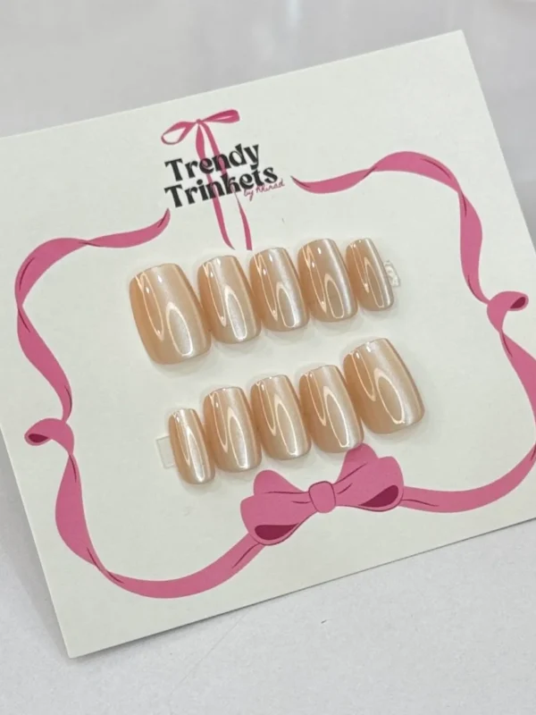 Cat-Eye MSQ-TTBK-0003 press-on nails | Trendy Trinkets