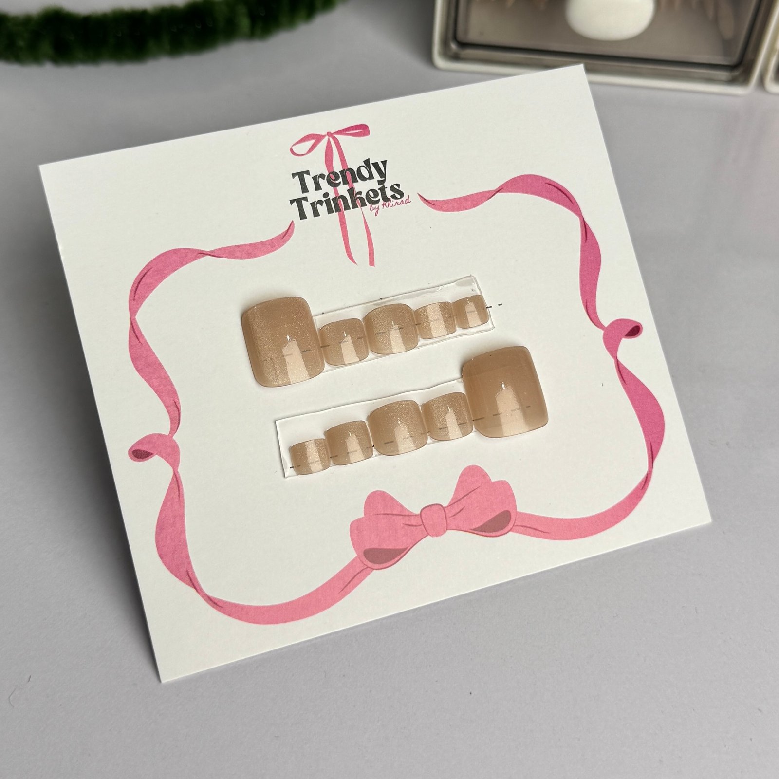 FEET TTBK-0002 press-on nails | Trendy Trinkets