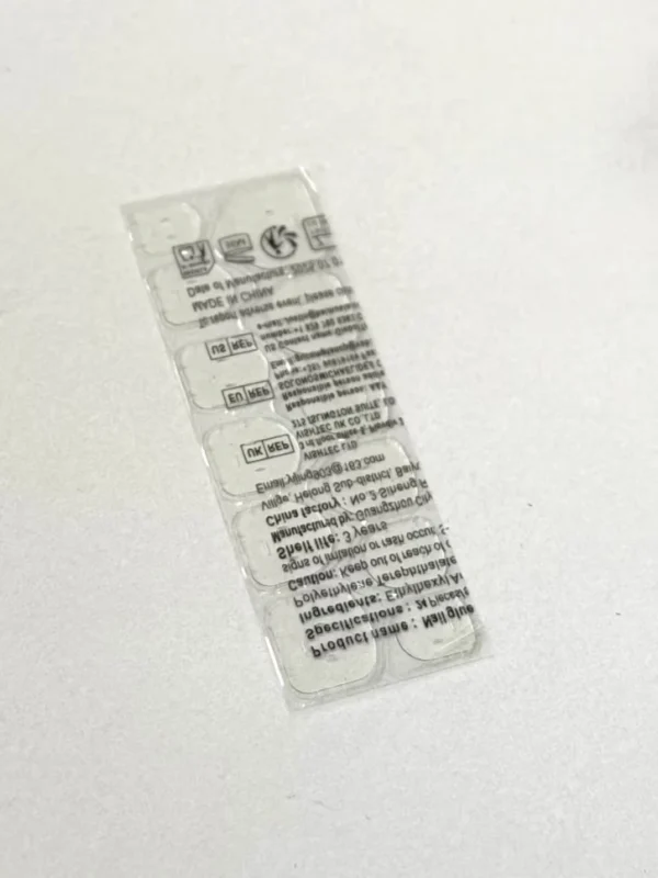 Few Days Stay Nail Glue Stickers Sheet | Trendy Trinkets