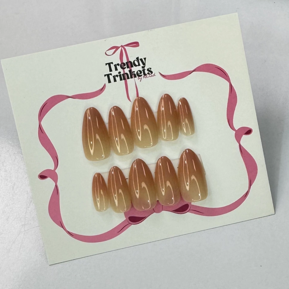 OMBRÉ TTBK-0007 press-on nails | Trendy Trinkets