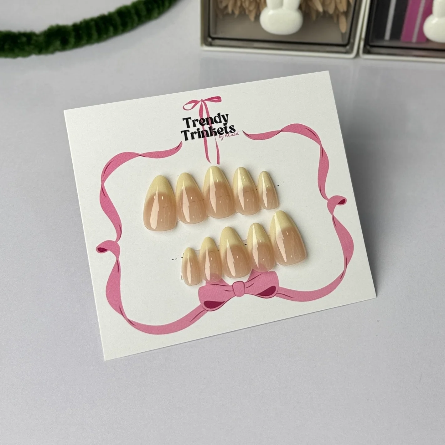 TTBK-0007 press-on nails | Trendy Trinkets