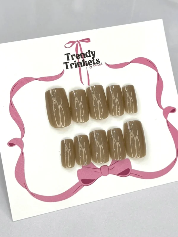 TTBK-0081 press-on nails | Trendy Trinkets