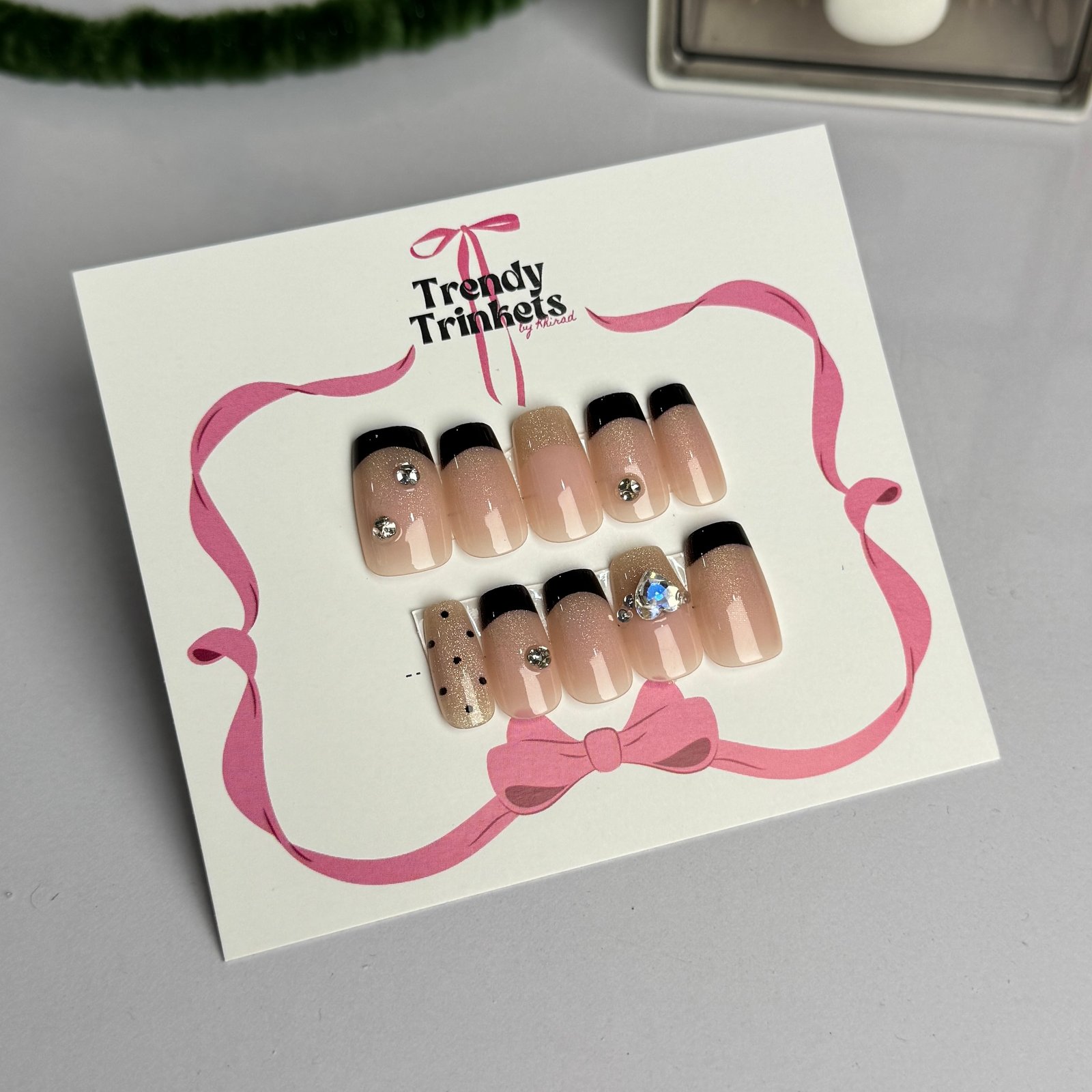 TTBK-0154 press-on nails | Trendy Trinkets