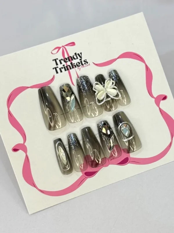 TTBK-0043 press-on nails | Trendy Trinkets
