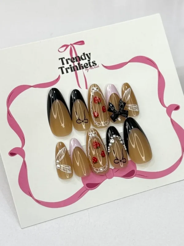 TTBK-0051 press-on nails | Trendy Trinkets
