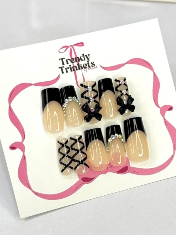 TTBK-0020 press-on nails | Trendy Trinkets