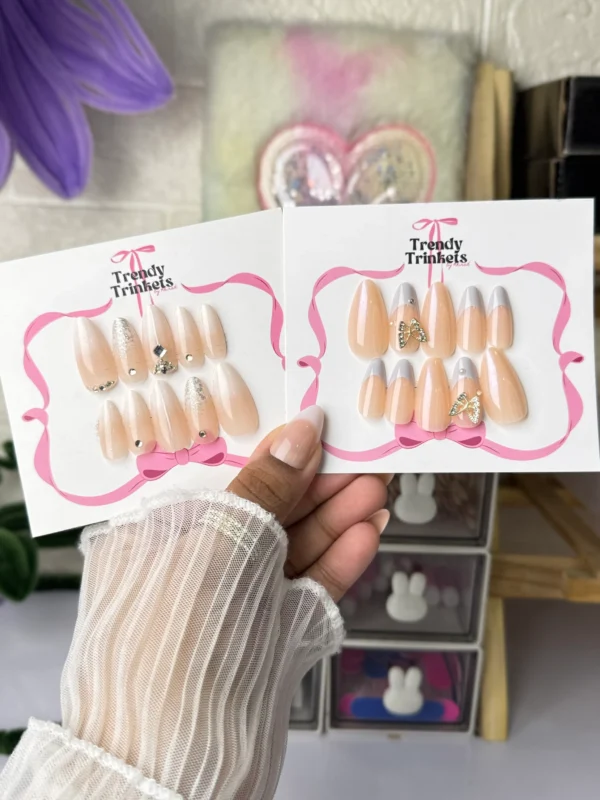 FREE DELIVERY DEAL TTBK-0001 press-on nails | Trendy Trinkets