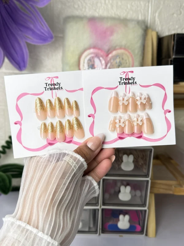 FREE DELIVERY DEAL TTBK-0005 press-on nails | Trendy Trinkets