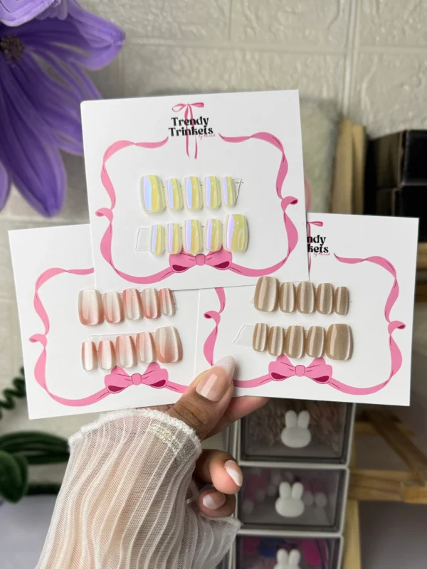 FREE DELIVERY DEAL TTBK-0006 press-on nails | Trendy Trinkets