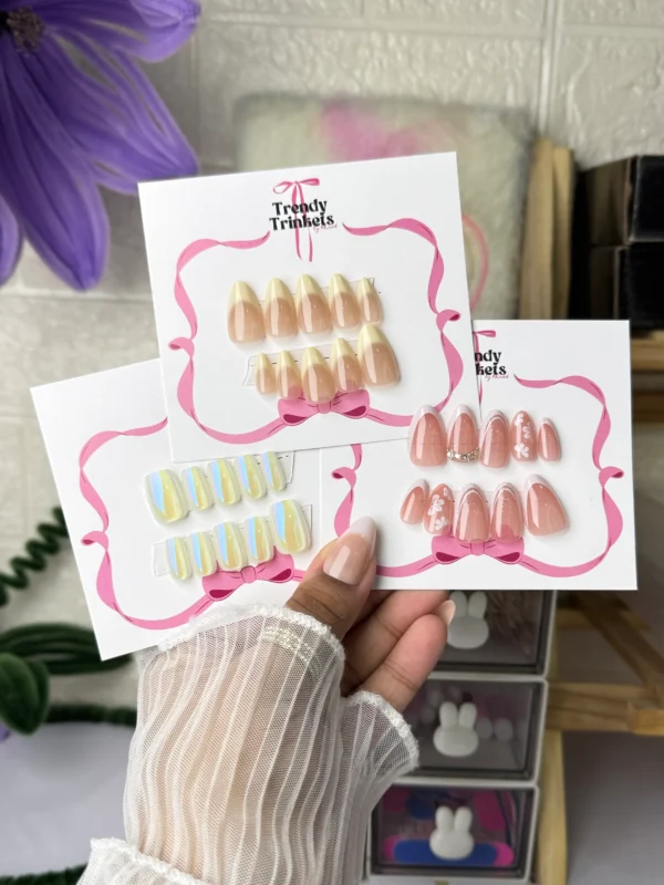 FREE DELIVERY DEAL TTBK-0010 press-on nails | Trendy Trinkets