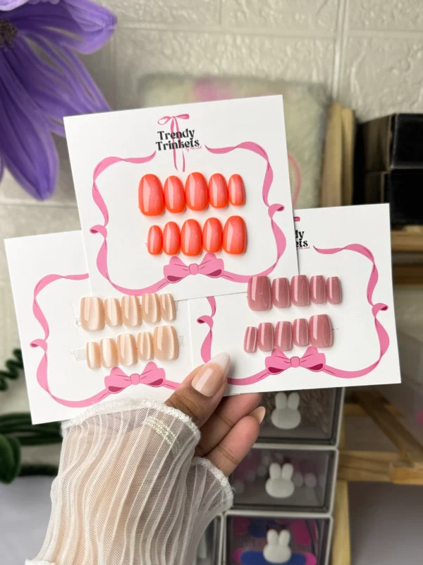 FREE DELIVERY DEAL TTBK-0012 press-on nails | Trendy Trinkets