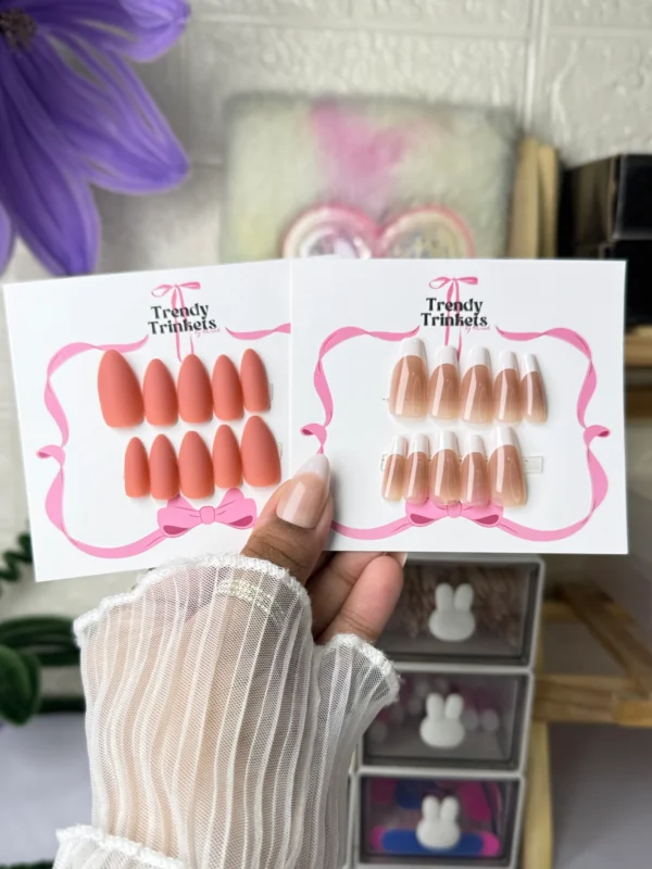 FREE DELIVERY DEAL TTBK-0013 press-on nails | Trendy Trinkets