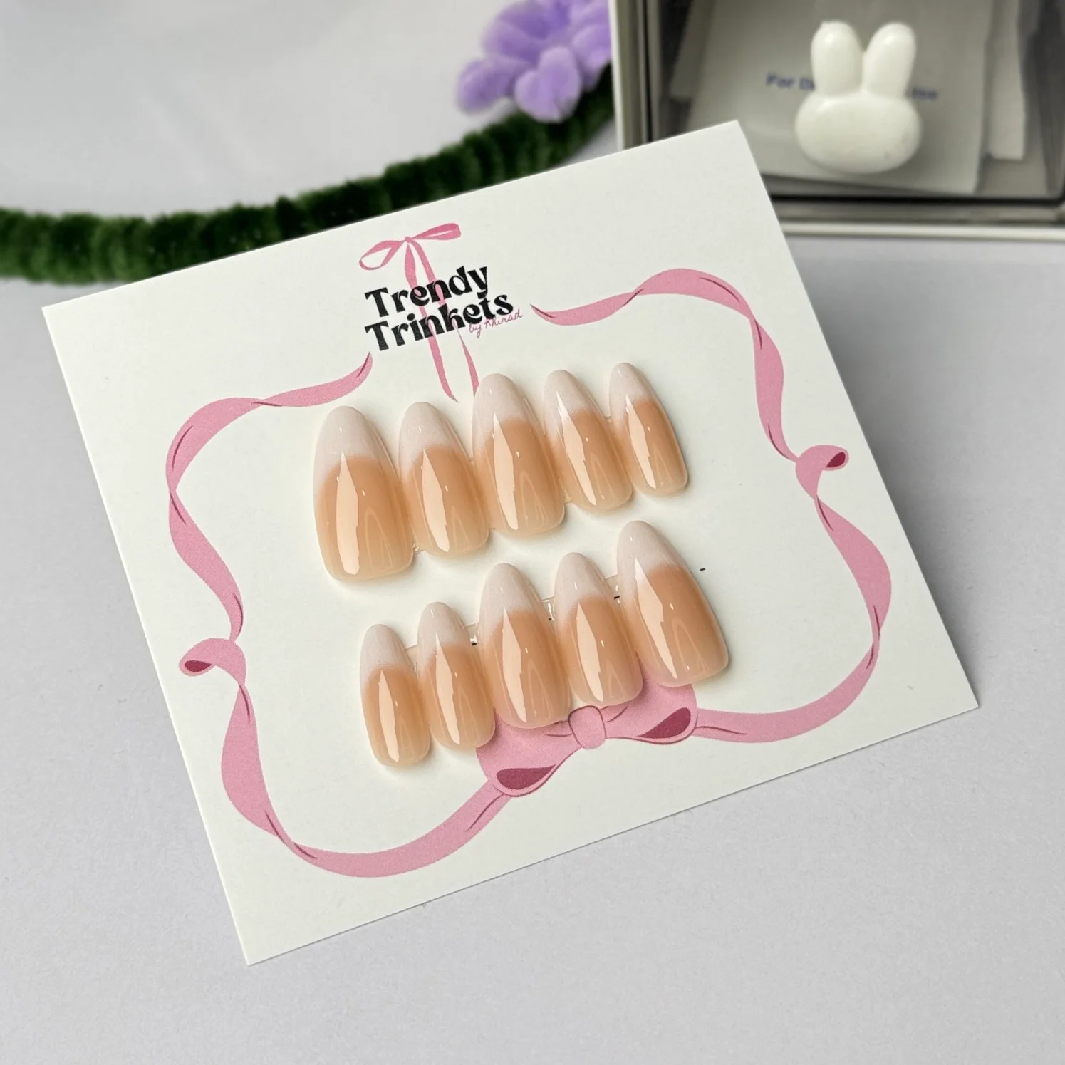 TTBK-0001 press-on nails | Trendy Trinkets